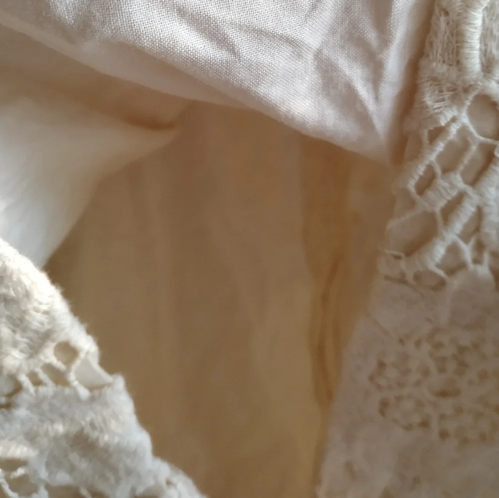 ZARA crochet lace open back sheath dress - Picture 9 of 17